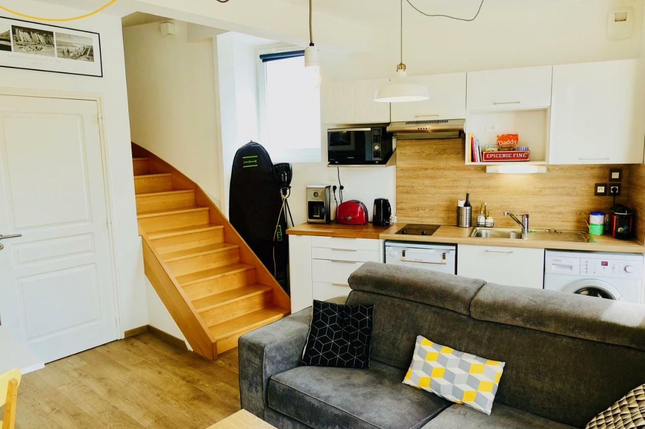 Duplex Hermine Cosy, Jardin Sud & Parking Saint-Malo Exterior foto